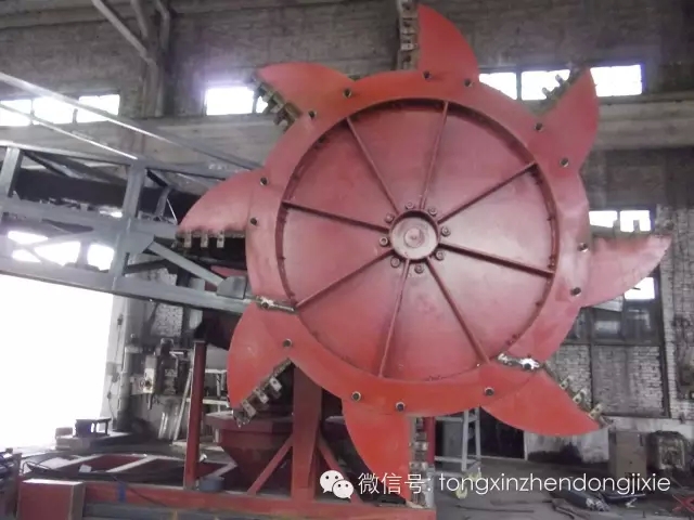 勺輪堆取料機試機調試記錄-新鄉市同鑫振動機械有限公司